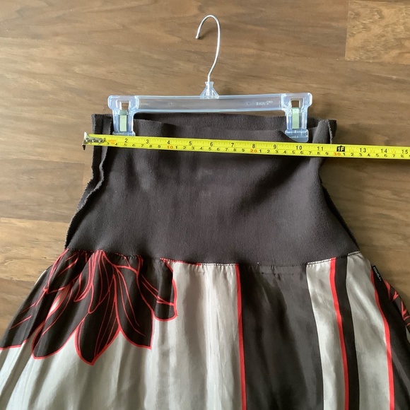 DEPT multicolored A- line midi skirt - Picture 11 of 12